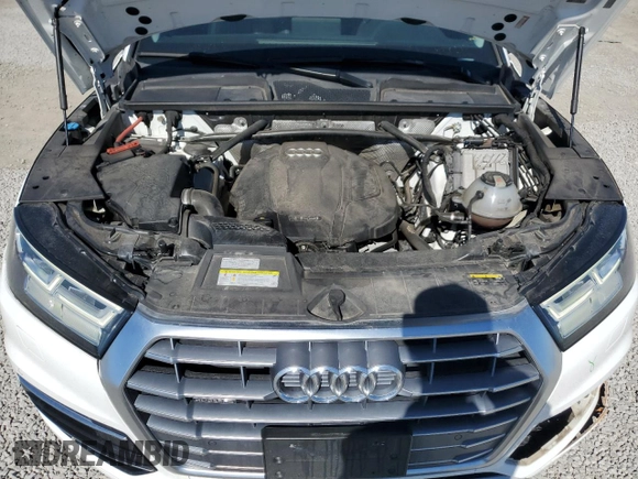 2019 Audi Q5 Premium Plus with VIN WA1BNAFYXK2036146, listed as a Copart auction lot 47342835 with 76,817 mi miles and Salvage Title. Bid and sale history available at carsss.com. Image 12.
