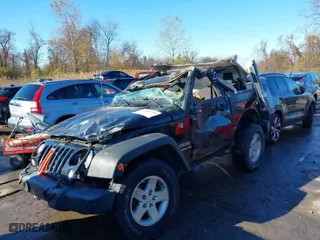 2017 Jeep Wrangler Sport with VIN 1C4GJWAG9HL567022, listed as a IAAI auction lot 40900310 with NaN miles. Bid and sale history available at carsss.com. Image 6.