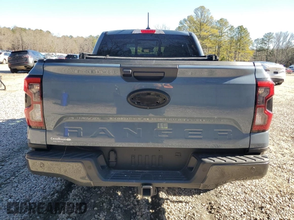 2024 Ford Ranger LARIAT with VIN 1FTER4KP1RLE39216, listed as a Copart auction lot 88064415 with 3,687 mi miles and Salvage Title. Bid and sale history available at carsss.com. Image 6.