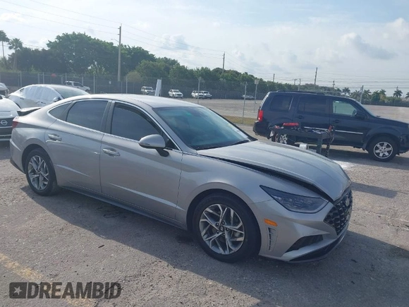 2023 Hyundai Sonata SEL with VIN KMHL64JA1PA304223, listed as a IAAI auction lot 41868606 with 17,466 mi miles and . Bid and sale history available at DreamBid. Image 1.