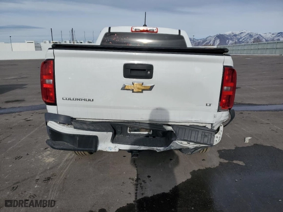 2015 Chevrolet Colorado 4WD LT with VIN 1GCGTBE33F1131589, listed as a Copart auction lot 41780815 with 59,374 mi miles and Salvage Title. Bid and sale history available at carsss.com. Image 6.