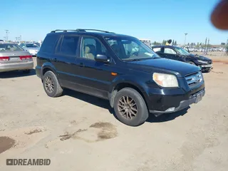 2006 Honda Pilot EX-L with VIN 2HKYF18596H512441, listed as a IAAI auction lot 41842107 with 248,844 mi miles. Bid and sale history available at carsss.com. Image 1.