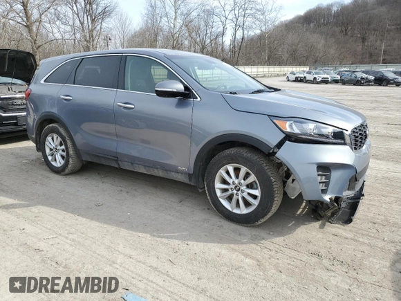 2020 Kia Sorento LX with VIN 5XYPGDA31LG698739, listed as a Copart auction lot 47541525 with 103,246 mi miles and Salvage Title. Bid and sale history available at DreamBid. Image 4.