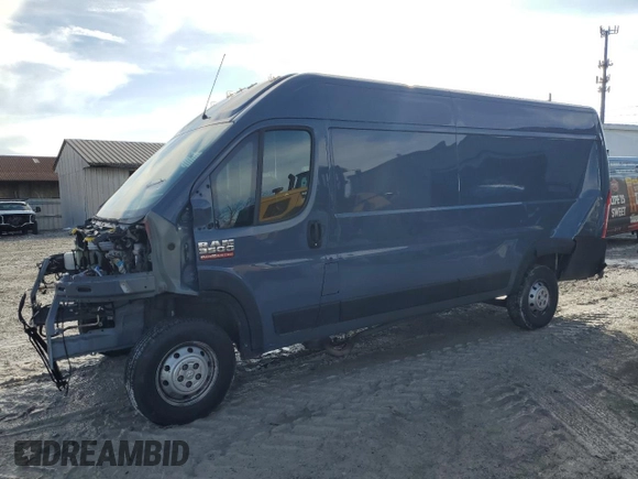2021 Ram ProMaster Cargo with VIN 3C6MRVJG7ME563115, listed as a Copart auction lot 89348055 with Not Provided miles and Salvage Title. Bid and sale history available at carsss.com. Image 1.