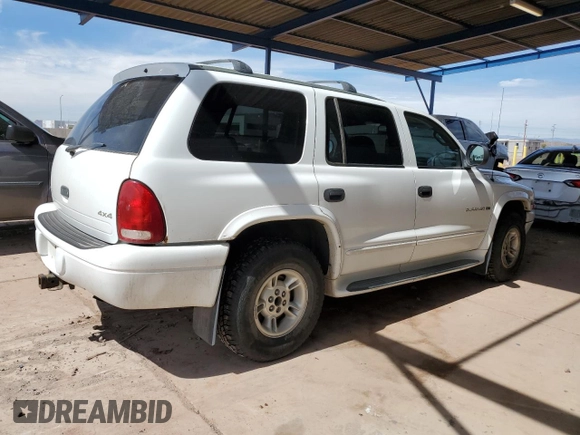 2000 Dodge Durango z VIN 1B4HS28Z3YF291451, wystawiony jako Copart lot #49646545 z przebiegiem 126 009 mil mil oraz Szkoda całkowita • Salvage title. Historia ofert i sprzedaży dostępna na DreamBid. Obrazek 3.