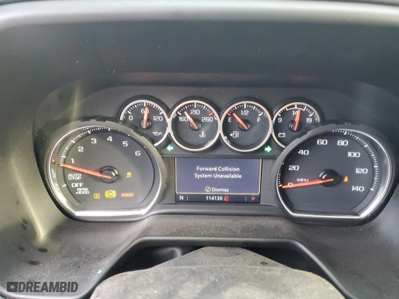 2021 Chevrolet Tahoe LT with VIN 1GNSCNKD5MR252123, listed as a Copart auction lot 42582425 with 114,130 mi miles and Salvage Title. Bid and sale history available at carsss.com. Image 9.