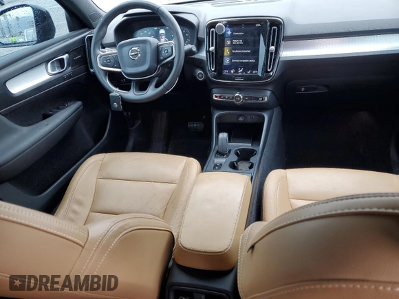 2020 Volvo XC40 Momentum with VIN YV4162UK6L2275372, listed as a Copart auction lot 49431345 with 61,151 mi miles and Salvage Title. Bid and sale history available at DreamBid. Image 8.