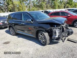 2023 Hyundai Palisade Limited z VIN KM8R54GE7PU616505, wystawiony jako Copart lot #49112355 z przebiegiem 54 777 mil mil oraz Nie do naprawy • Non repairable. Historia ofert i sprzedaży dostępna na DreamBid. Obrazek 4.
