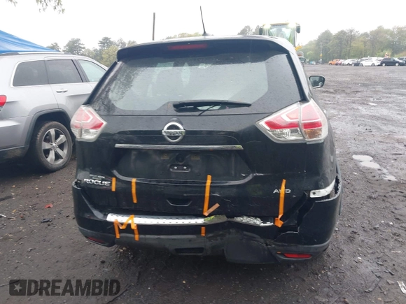 2015 Nissan Rogue SV with VIN KNMAT2MV9FP588090, listed as a IAAI auction lot 42132606 with 107,518 mi miles and . Bid and sale history available at carsss.com. Image 16.