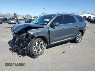 2022 Hyundai Palisade Calligraphy z VIN KM8R7DHE6NU392875, wystawiony jako Copart lot #48291705 z przebiegiem 21 152 mil mil oraz Szkoda całkowita • Salvage title. Historia ofert i sprzedaży dostępna na DreamBid. Obrazek 1.