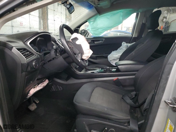 2017 Ford Edge SEL with VIN 2FMPK3J94HBC67378, listed as a Copart auction lot 46091355 with 96,986 mi miles and Salvage Title. Bid and sale history available at carsss.com. Image 7.