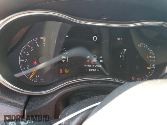 2018 Jeep Grand Cherokee Limited с VIN 1C4RJFBG4JC361152, выставлен на аукционе Copart как лот 62588745 с пробегом 89 589 миль миль и Списание • Salvage title. История ставок и продаж доступна на DreamBid. Изображение 9.