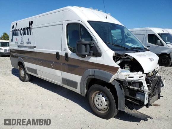 2018 Ram ProMaster Cargo with VIN 3C6URVJG2JE150935, listed as a Copart auction lot 73581764 with 135,169 mi miles and Salvage Title. Bid and sale history available at carsss.com. Image 4.