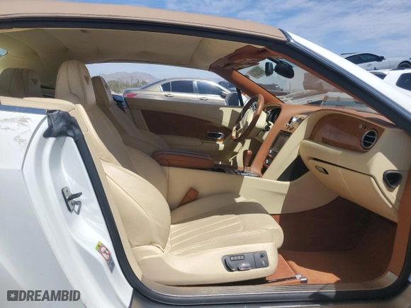 2012 Bentley Continental GT with VIN SCBGR3ZA2CC077427, listed as a Copart auction lot 50420334 with NaN miles and Salvage Title. Bid and sale history available at carsss.com. Image 10.
