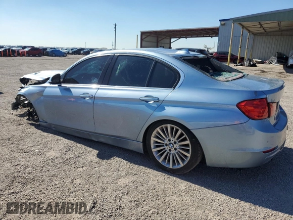 2013 BMW 3 Series 335i with VIN WBA3A9C50DF475654, listed as a Copart auction lot 43611075 with 333,333 mi miles and Clean Title. Bid and sale history available at carsss.com. Image 2.