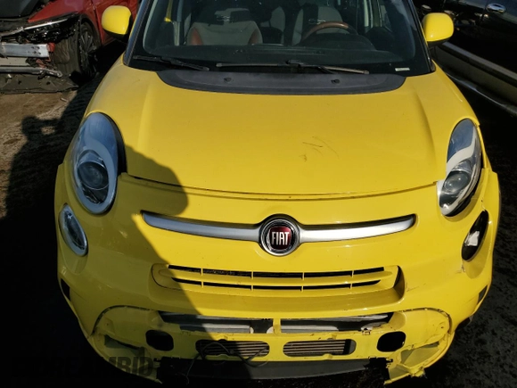 2014 FIAT 500L Trekking with VIN ZFBCFADH4EZ029332, listed as a Copart auction lot 74703474 with 0 mi miles and Salvage Title. Bid and sale history available at carsss.com. Image 11.