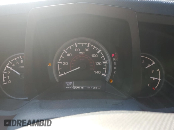 2012 Honda Ridgeline RTL with VIN 5FPYK1F54CB452813, listed as a Copart auction lot 62020825 with 79,176 mi miles and Salvage title. Bid and sale history available at DreamBid. Image 9.
