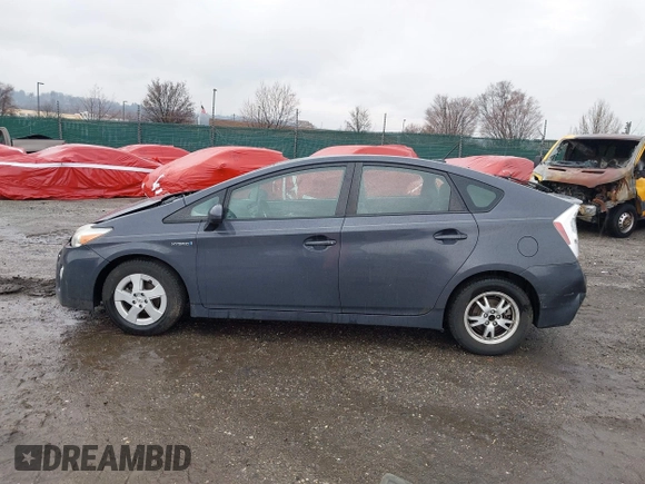 2010 Toyota Prius II with VIN JTDKN3DU0A1261312, listed as a IAAI auction lot 41812223 with 82,144 mi miles. Bid and sale history available at carsss.com. Image 14.