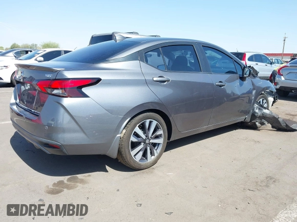 2020 Nissan Versa SR with VIN 3N1CN8FV7LL801471, listed as a IAAI auction lot 42494353 with 64,381 mi miles and . Bid and sale history available at DreamBid. Image 4.