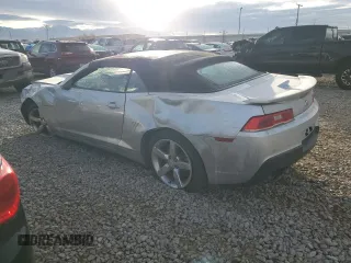 2014 Chevrolet Camaro LT with VIN 2G1FB3D31E9293276, listed as a Copart auction lot 84773184 with 120,051 mi miles and Salvage title. Bid and sale history available at DreamBid. Image 2.
