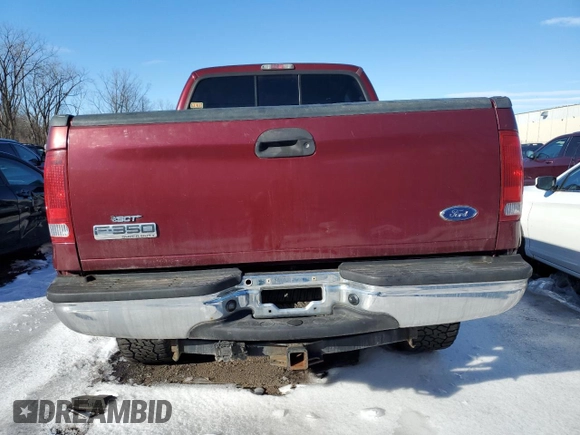 2006 Ford F-350 XL with VIN 1FTWX31P36ED02798, listed as a Copart auction lot 45645055 with 116,673 mi miles and Salvage title. Bid and sale history available at DreamBid. Image 6.