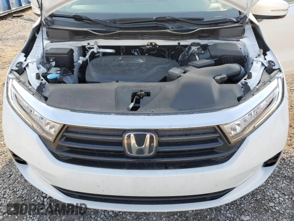 2024 Honda Odyssey Touring z VIN 5FNRL6H82RB039313, wystawiony jako Copart lot #52632005 z przebiegiem 18 447 mil mil oraz Szkoda całkowita • Salvage title. Historia ofert i sprzedaży dostępna na DreamBid. Obrazek 12.