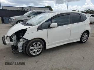 2009 Honda Fit Sport z VIN JHMGE88499S045198, wystawiony jako Copart lot #59774705 z przebiegiem 166 930 mil mil oraz Nie do naprawy • Non repairable. Historia ofert i sprzedaży dostępna na DreamBid. Obrazek 1.
