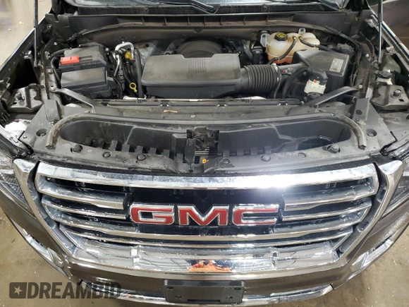 2021 GMC Yukon XL SLT with VIN 1GKS2GKD1MR434218, listed as a Copart auction lot 82777494 with 60,601 mi miles and Salvage Title. Bid and sale history available at carsss.com. Image 13.