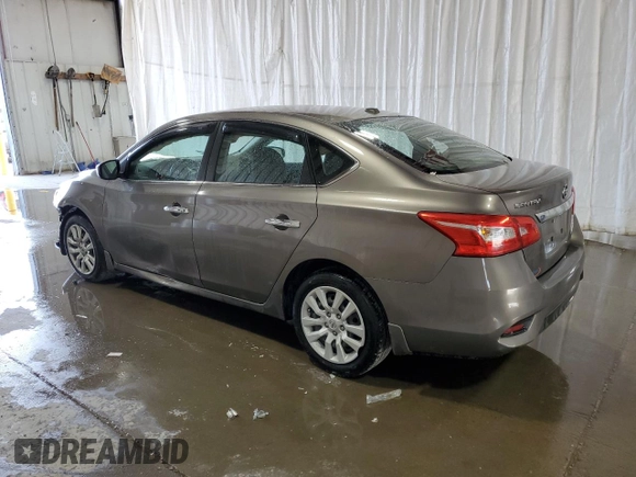 2017 Nissan Sentra SV with VIN 3N1AB7AP3HY206288, listed as a Copart auction lot 59422415 with 136,201 mi miles and Salvage title. Bid and sale history available at DreamBid. Image 2.