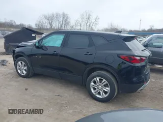 2021 Chevrolet Blazer LT with VIN 3GNKBBRA7MS585269, listed as a IAAI auction lot 41999440 with 59,506 mi miles and . Bid and sale history available at DreamBid. Image 3.