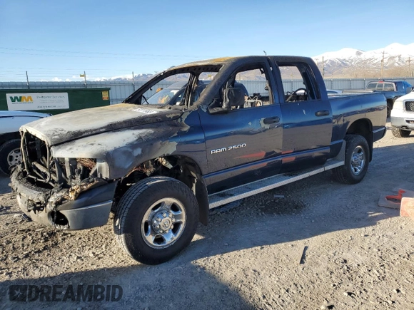 2005 Dodge 2500 SLT z VIN 3D7KS28D35G780364, wystawiony jako Copart lot #50311965 z przebiegiem Nie podano mil oraz Szkoda całkowita • Salvage title. Historia ofert i sprzedaży dostępna na DreamBid. Obrazek 1.
