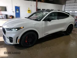 2021 Ford Mustang Mach-E GT with VIN 3FMTK4SE4MME00245, listed as a Copart auction lot 48055665 with 98,078 mi miles and Salvage Title. Bid and sale history available at DreamBid. Image 1.