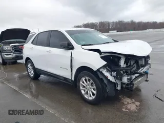 2021 Chevrolet Equinox LS z VIN 3GNAXSEV9MS107344, wystawiony jako IAAI lot #41834261 z przebiegiem 77 938 mil mil oraz . Historia ofert i sprzedaży dostępna na DreamBid. Obrazek 1.