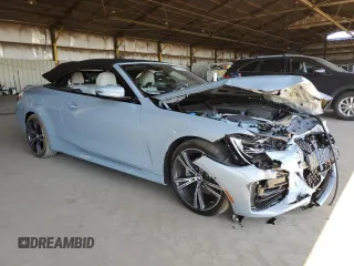 2024 BMW 4 Series 430i с VIN WBA23AT03RCP34674, выставлен на аукционе Copart как лот 57305345 с пробегом Не указан миль и Списание • Salvage title. История ставок и продаж доступна на DreamBid. Изображение 4.
