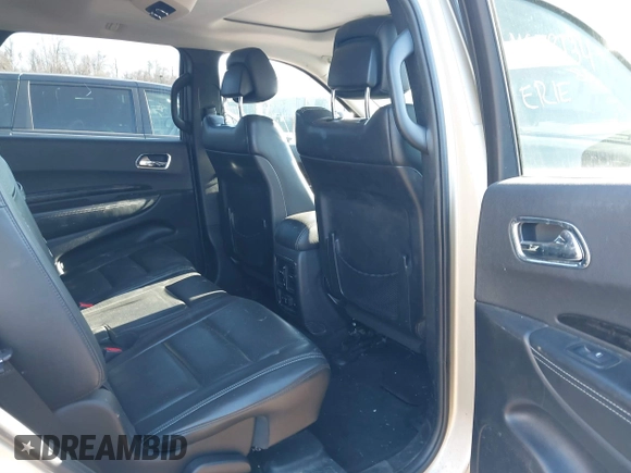 2012 Dodge Durango Citadel with VIN 1C4SDJET7CC198231, listed as a IAAI auction lot 41678134 with 132,181 mi miles. Bid and sale history available at carsss.com. Image 8.