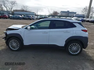 2021 Hyundai Kona SEL Plus with VIN KM8K6CAAXMU721999, listed as a IAAI auction lot 41790048 with 11,580 mi miles. Bid and sale history available at carsss.com. Image 14.