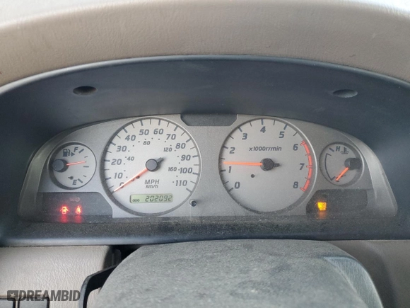 2001 Nissan Frontier 4WD SE with VIN 1N6ED27Y81C357537, listed as a Copart auction lot 77595894 with 202,092 mi miles and Salvage Title. Bid and sale history available at carsss.com. Image 9.