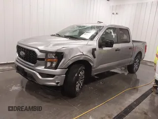 2023 Ford F-150 XL with VIN 1FTEW1EP6PFA97955, listed as a IAAI auction lot 41323417 with 39,440 mi miles. Bid and sale history available at carsss.com. Image 2.