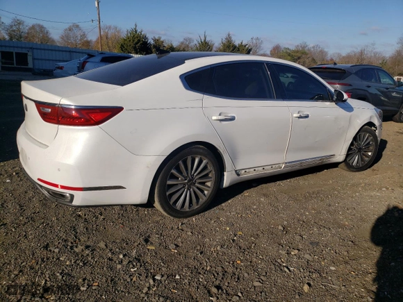 2017 Kia Cadenza Technology with VIN KNALC4J19H5068926, listed as a Copart auction lot 81092764 with 55,073 mi miles and Salvage Title. Bid and sale history available at carsss.com. Image 3.