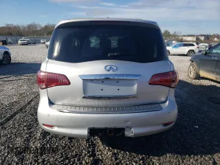 2012 Infiniti QX56 8-passenger with VIN JN8AZ2ND0C9716452, listed as a Copart auction lot 84933724 with 127,884 mi miles and Salvage Title. Bid and sale history available at carsss.com. Image 6.