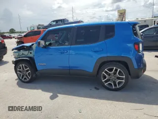 2020 Jeep Renegade Sport with VIN ZACNJAAB8LPM06726, listed as a Copart auction lot 62540725 with 57,178 mi miles and Salvage title. Bid and sale history available at DreamBid. Image 2.