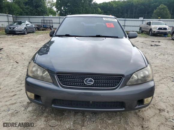 2003 Lexus IS 300 with VIN JTHBD192230072361, listed as a Copart auction lot 64842244 with 0 mi miles and Clean Title. Bid and sale history available at carsss.com. Image 5.