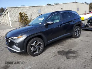 2023 Hyundai Tucson SEL z VIN 5NMJFCAE2PH196581, wystawiony jako Copart lot #48885265 z przebiegiem 44 171 mil mil oraz Szkody całkowita. Historia ofert i sprzedaży dostępna na DreamBid. Obrazek 1.