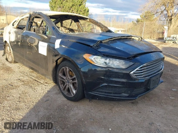 2018 Ford Fusion SE with VIN 3FA6P0HD3JR171412, listed as a IAAI auction lot 40834405 with Not Provided miles. Bid and sale history available at carsss.com. Image 1.