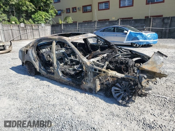 2015 Cadillac CTS Luxury RWD with VIN 1G6AR5SX8F0133439, listed as a Copart auction lot 53654485 with Not Provided miles and Non Repairable. Bid and sale history available at DreamBid. Image 4.