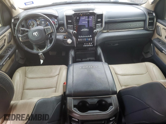 2020 Ram 1500 Limited z VIN 1C6RREHT2LN133673, wystawiony jako Copart lot #79142814 z przebiegiem 43 965 mil mil oraz Szkoda całkowita • Salvage title. Historia ofert i sprzedaży dostępna na DreamBid. Obrazek 8.