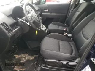 2009 Mazda 5 Sport with VIN JM1CR29L890332275, listed as a Copart auction lot 87152704 with 117,945 mi miles and Salvage title. Bid and sale history available at DreamBid. Image 7.