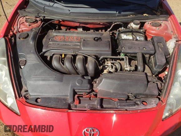 2005 Toyota Celica GT z VIN JTDDR32T950184300, wystawiony jako Copart lot #73743324 z przebiegiem 195 669 mil mil oraz Szkoda całkowita • Salvage title. Historia ofert i sprzedaży dostępna na DreamBid. Obrazek 11.