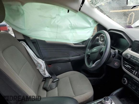 2021 Ford Escape S with VIN 1FMCU0F67MUA47632, listed as a Copart auction lot 53497625 with Not provided miles and Salvage title. Bid and sale history available at DreamBid. Image 7.