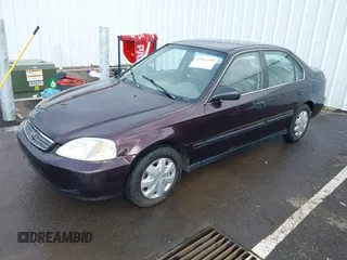2000 Honda Civic LX with VIN 1HGEJ6676YL036362, listed as a IAAI auction lot 41912249 with 135,112 mi miles. Bid and sale history available at carsss.com. Image 2.